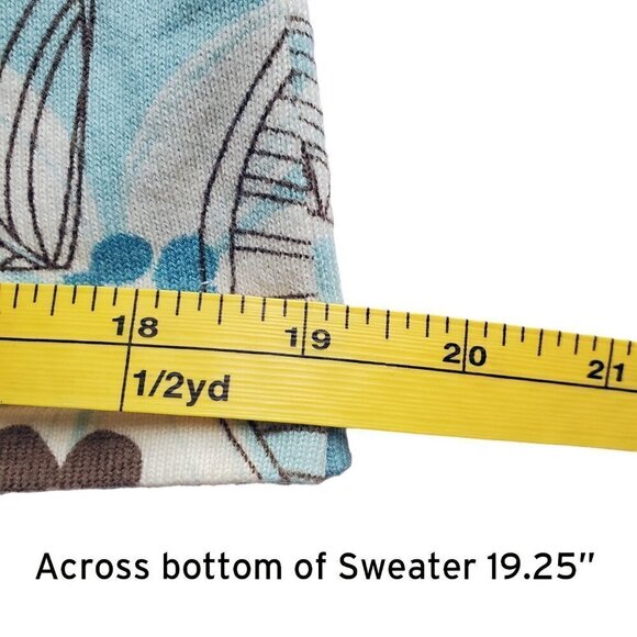 Alfred Dunner Sequin Embellished Floral Sweater Size L - Picture 13 of 15